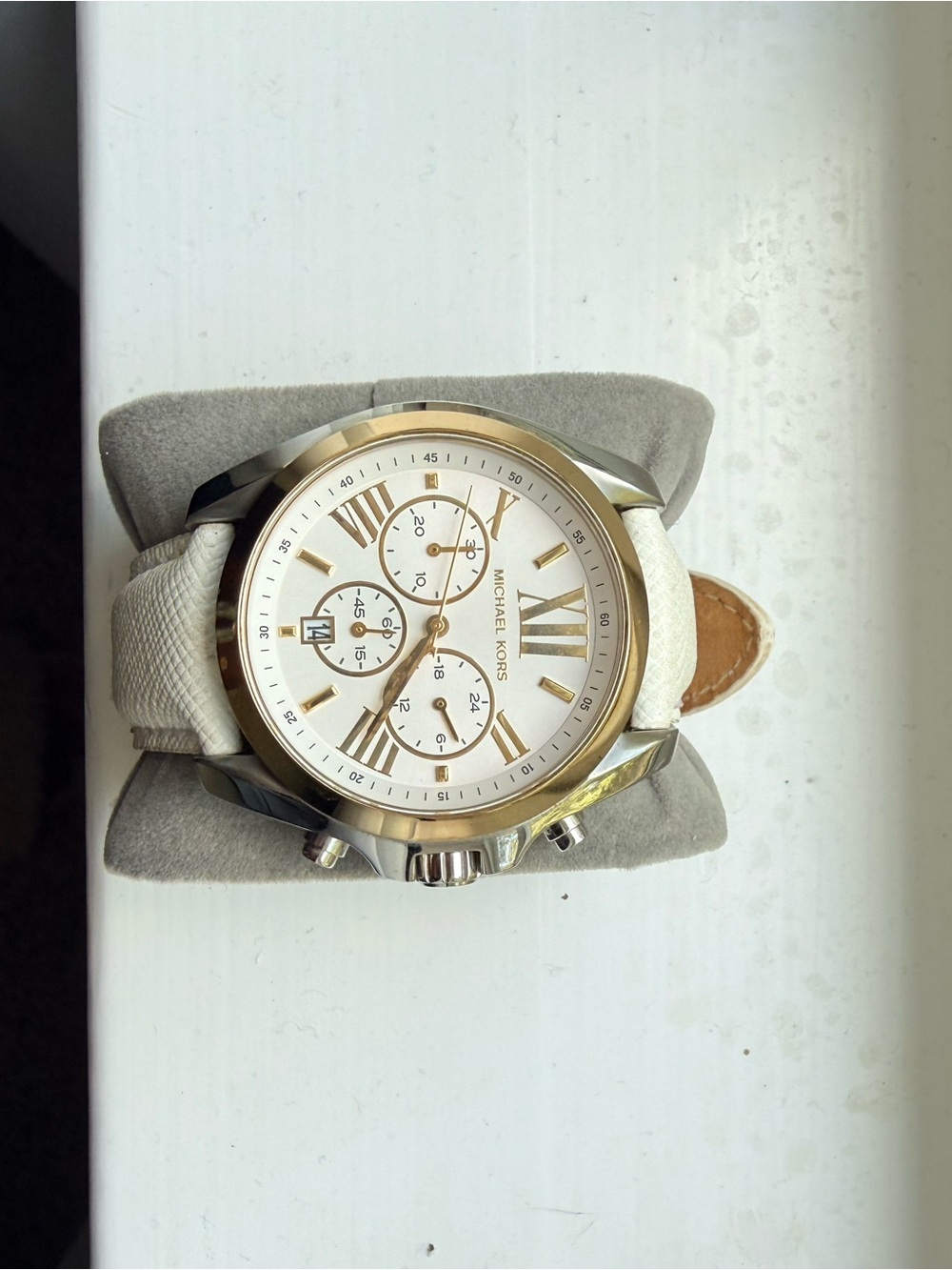 Michael Kors White Chronograph Watch